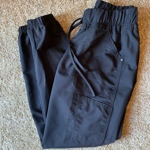 Small Black ScrubStar jogger scrub pants